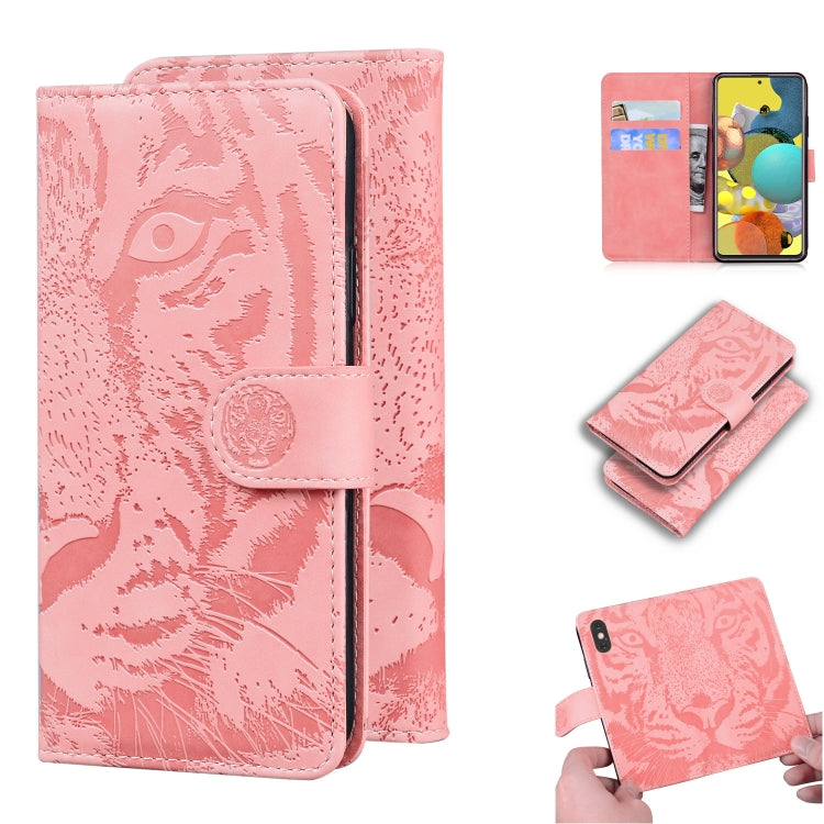 Tiger Embossing Pattern Horizontal Flip Leather Case with Holder & Card Slots & Wallet, For Samsung Galaxy A31, For Samsung Galaxy A51 5G, For Samsung Galaxy A71 5G