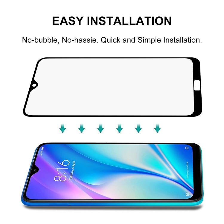25 PCS Full Glue Full Screen Tempered Glass Film