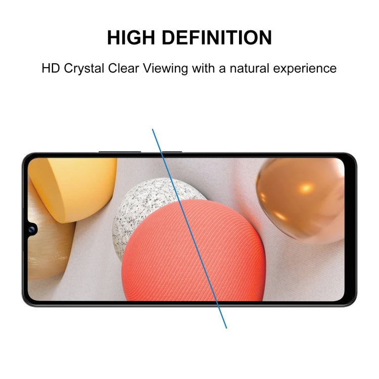 Lot de 25 films en verre trempé plein écran, pour Samsung Galaxy A42 5G (25 pièces), Samsung Galaxy M01 Core (25 pièces), Samsung Galaxy A71 5G UW (25 pièces), Samsung Galaxy S20 FE 5G (25 pièces)