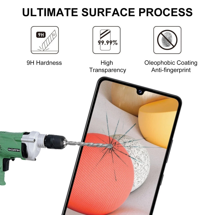 Lot de 25 films en verre trempé plein écran, pour Samsung Galaxy A42 5G (25 pièces), Samsung Galaxy M01 Core (25 pièces), Samsung Galaxy A71 5G UW (25 pièces), Samsung Galaxy S20 FE 5G (25 pièces)