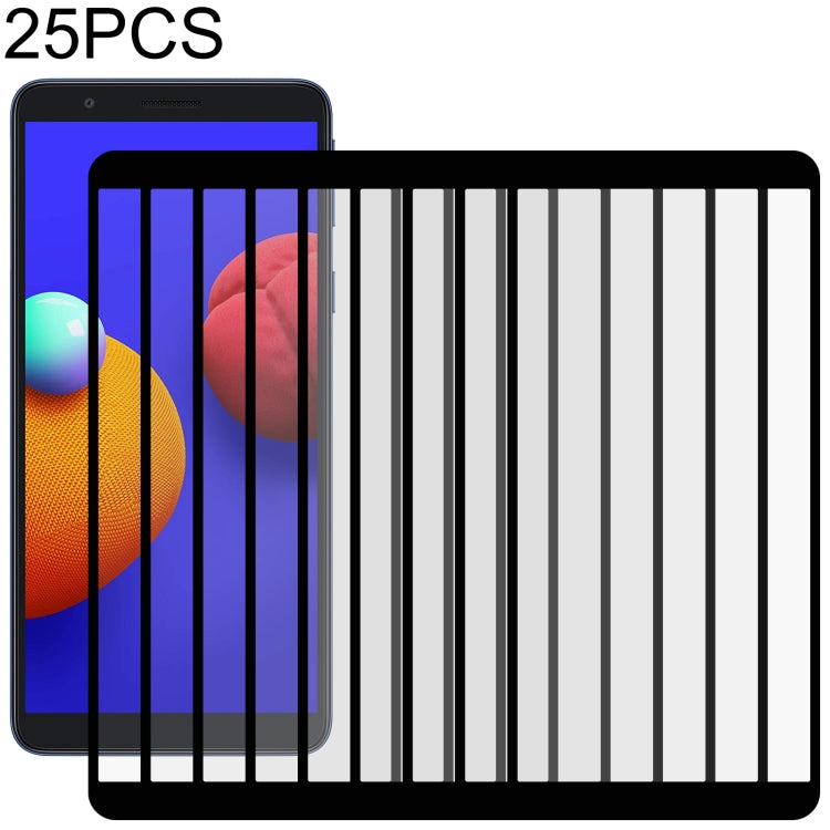 Lot de 25 films en verre trempé plein écran, pour Samsung Galaxy A42 5G (25 pièces), Samsung Galaxy M01 Core (25 pièces), Samsung Galaxy A71 5G UW (25 pièces), Samsung Galaxy S20 FE 5G (25 pièces)