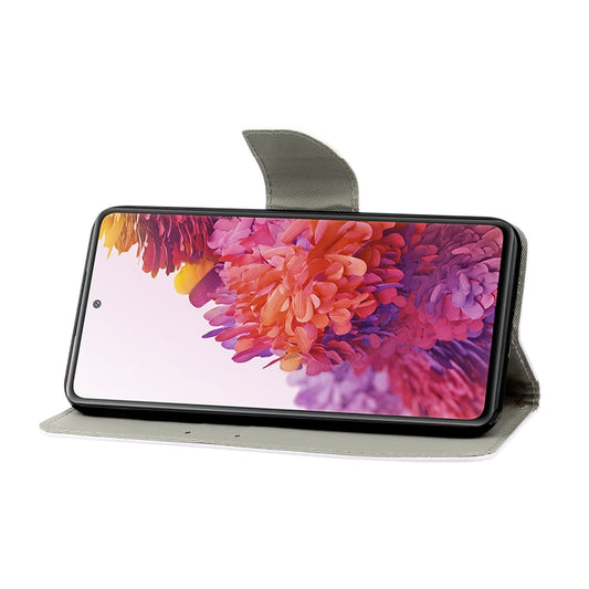 Colorful 3D illustration design leather protective case for Samsung S20 FE 5G model