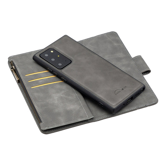 Multi-card wallet case for Note20 Ultra, interior card slot detail