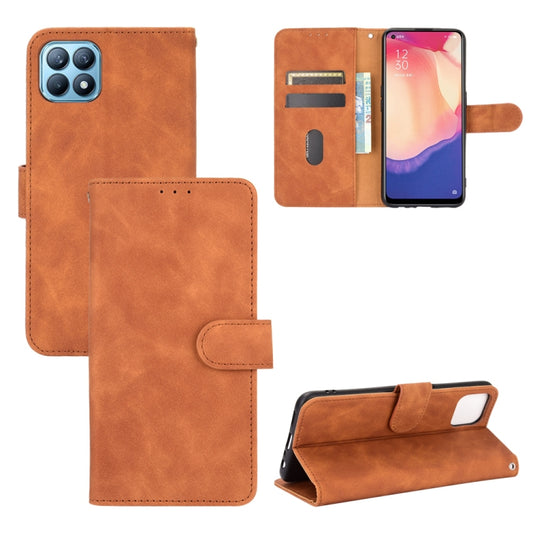 Premium PU leather flip case for Samsung Galaxy M51 with magnetic buckle and card slots