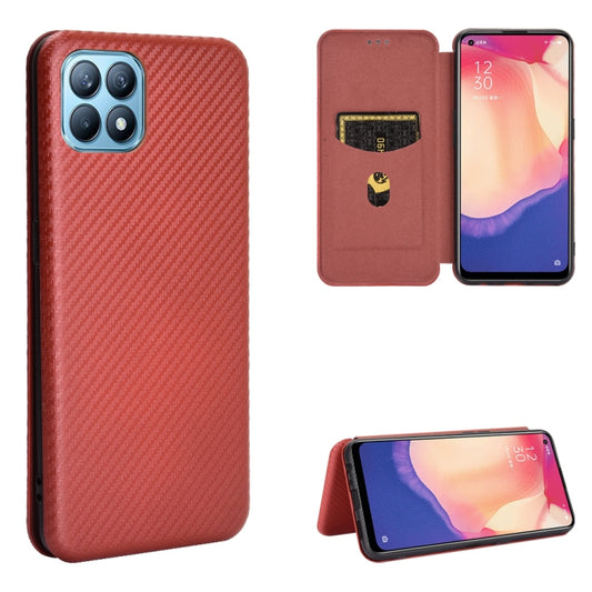 Premium carbon fiber magnetic flip case for Samsung Galaxy Z Fold2 5G with card slot