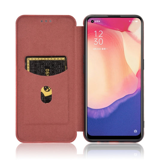 Carbon fiber texture pattern on Galaxy Z Fold2 5G case with card storage