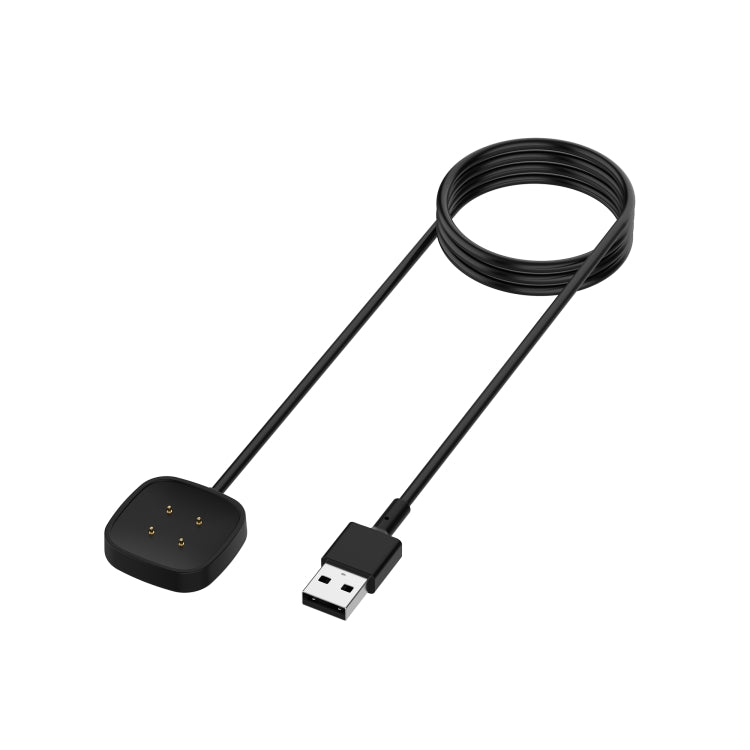 For Fitbit Versa 3 / Fitbit Sense Smart Watch Portable Magnetic Cradle Charger USB Charging Cable, 1m, 30cm