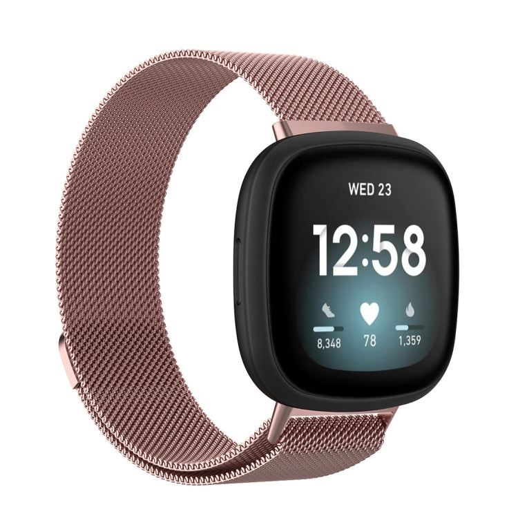 For Fitbit Versa 3 / Fitbit Magnetic Milano Replacement Strap, Large Size, Small Code