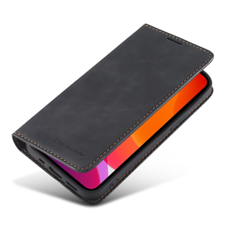 Forwenw Dream Series Magnetic Oil Edge Horizontal Flip Leather Case with Holder & Card Slot & Photo Frame & Wallet