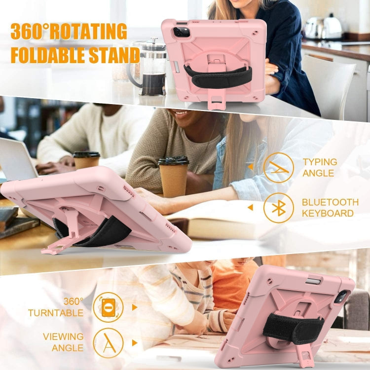 Coque de protection antichoc en silicone et PC avec support, motif robot contrasté, pour iPad Air 2022/2020 10.9 et Samsung Galaxy Tab A7 10.4 (2020) T500/T505