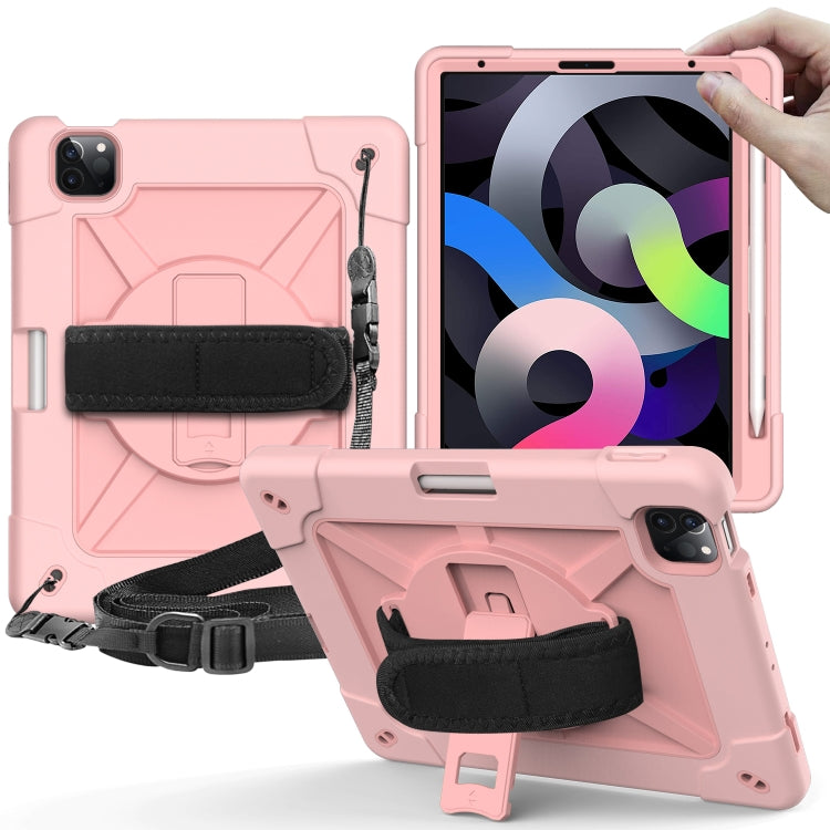Coque de protection antichoc en silicone et PC avec support, motif robot contrasté, pour iPad Air 2022/2020 10.9 et Samsung Galaxy Tab A7 10.4 (2020) T500/T505