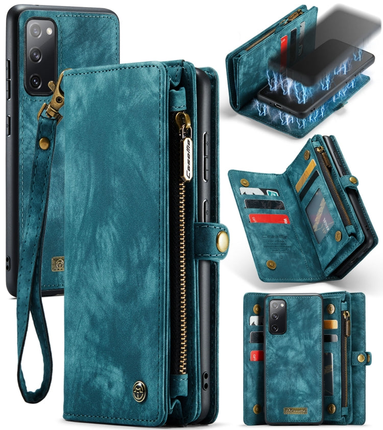 CaseMe 008 Detachable Multifunctional Horizontal Flip Leather Case with Holder & Card Slot & Zipper Wallet & Photo Frame