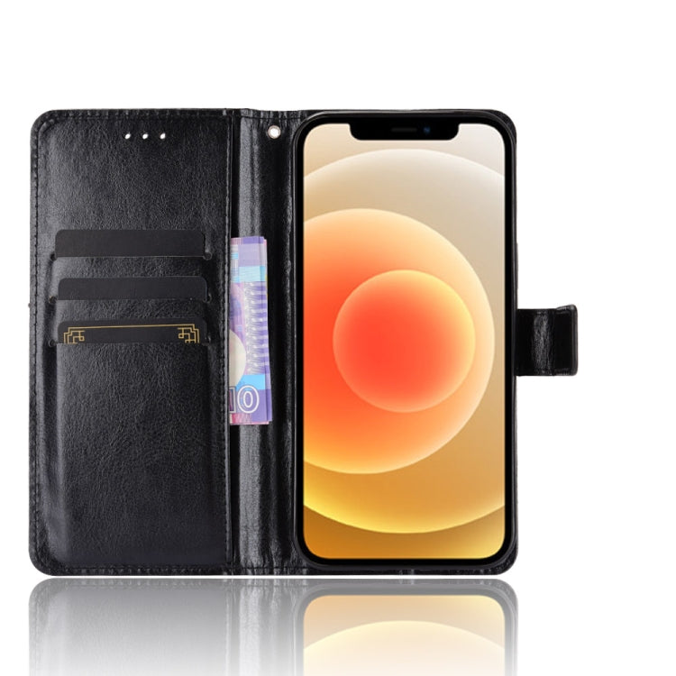 Crazy Horse Texture Horizontal Flip Leather Case with Holder & Card Slots & Wallet & Lanyard, For iPhone 12 mini, For iPhone 12 / 12 Pro, For iPhone 12 Pro Max