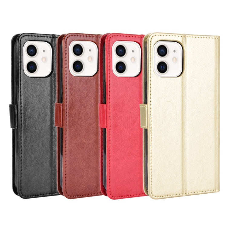 Crazy Horse Texture Horizontal Flip Leather Case with Holder & Card Slots & Wallet & Lanyard, For iPhone 12 mini, For iPhone 12 / 12 Pro, For iPhone 12 Pro Max