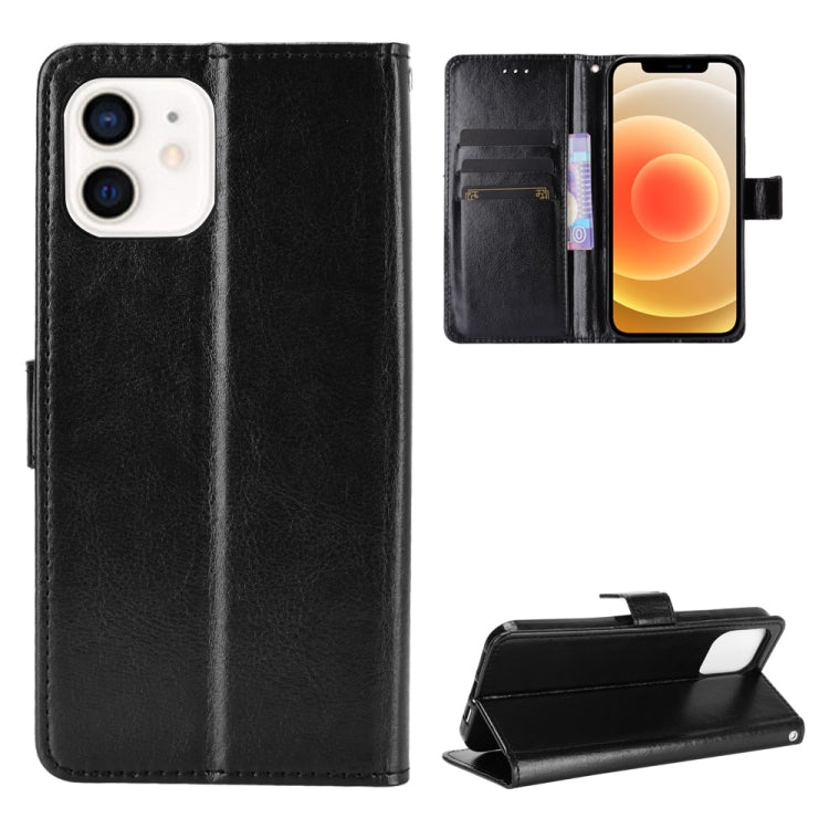 Crazy Horse Texture Horizontal Flip Leather Case with Holder & Card Slots & Wallet & Lanyard, For iPhone 12 mini, For iPhone 12 / 12 Pro, For iPhone 12 Pro Max
