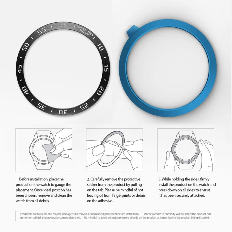 Smart Watch Steel Bezel Ring, A Version, For Samsung Galaxy Watch 3 41mm, For Samsung Galaxy Watch 3 45mm