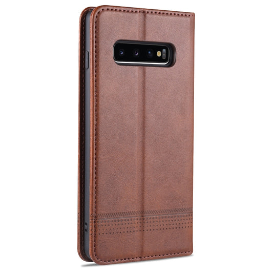 Huawei Honor X10 Max protective wallet case magnetic calf texture card storage