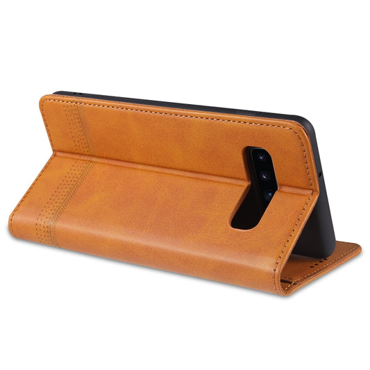 Horizontal flip wallet case Huawei Honor X10 Max with multiple card slots visible