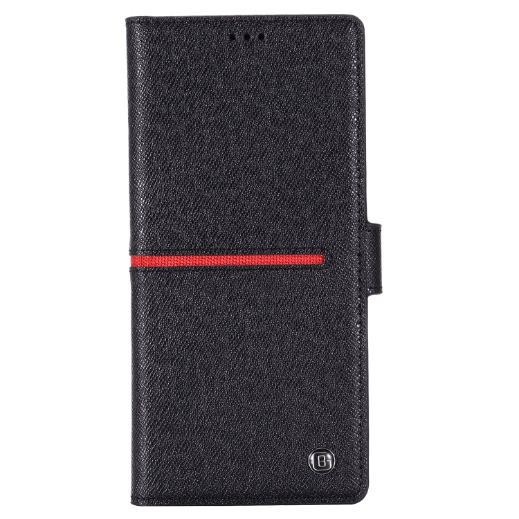 GEBEI Top-grain Leather Horizontal Flip Protective Case with Holder & Card Slots & Wallet & Photo Frame, For Samsung Galaxy Note 20