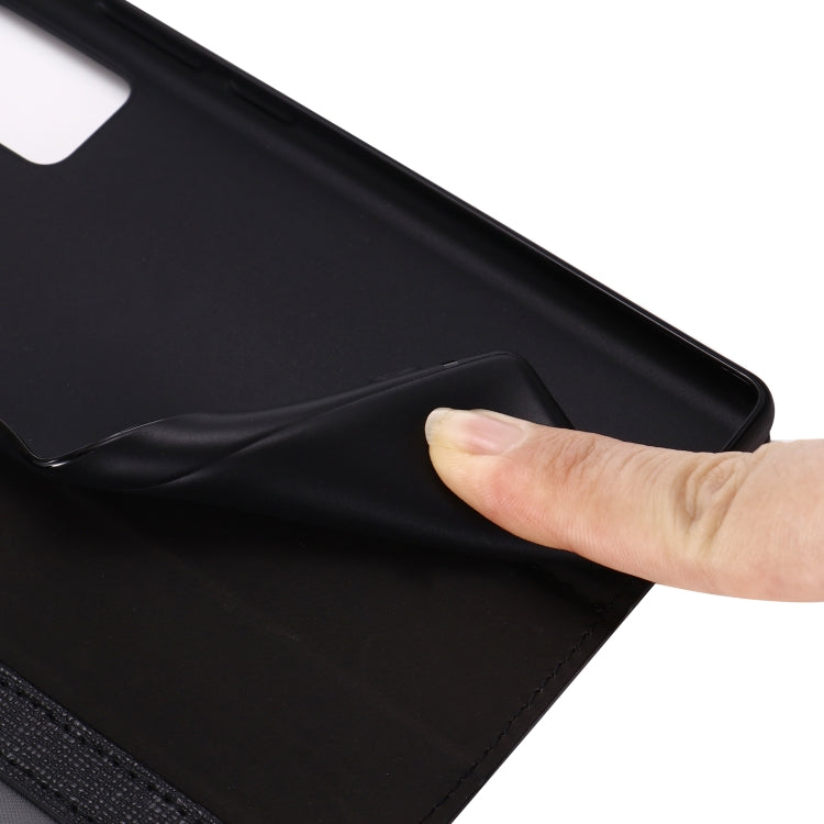 GEBEI Top-grain Leather Horizontal Flip Protective Case with Holder & Card Slots & Wallet & Photo Frame, For Samsung Galaxy Note 20