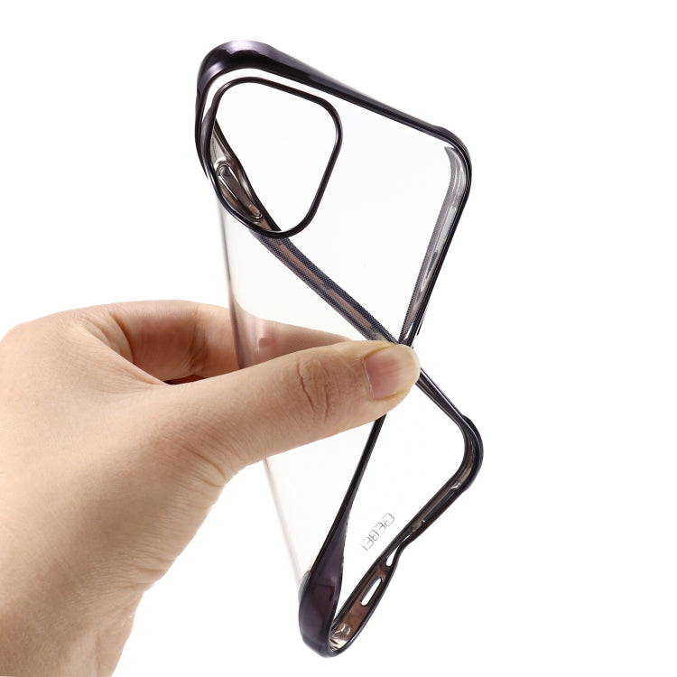 GEBEI Plating TPU Shockproof Protective Case, For iPhone 12 / 12 Pro, For iPhone 12 Pro Max