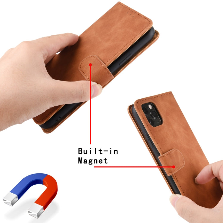 For Samsung Galaxy Z Fold2 5G Solid Color Skin Feel Magnetic Buckle Horizontal Flip Calf Texture PU Leather Case with Holder & Card Slots & Wallet, For Samsung Galaxy Z Fold2 5G