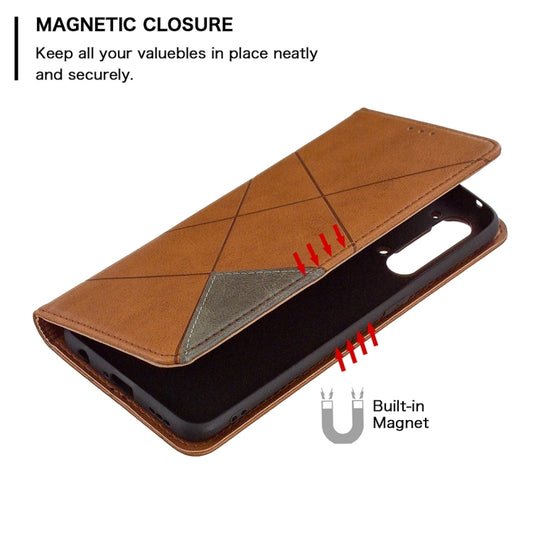 OPPO Find X2 Lite case built-in stand holder angle view leather construction