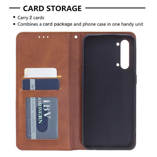 Rhombus textured OPPO case card slot wallet features multiple storage compartments