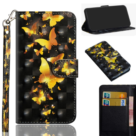 3D painted pattern Galaxy S20 FE flip case with card slots and lanyard holder