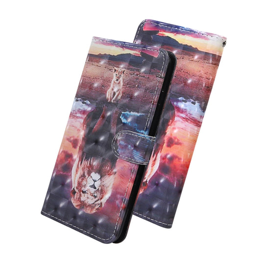 Close-up of textured 3D painted design on Galaxy S20 FE flip phone case