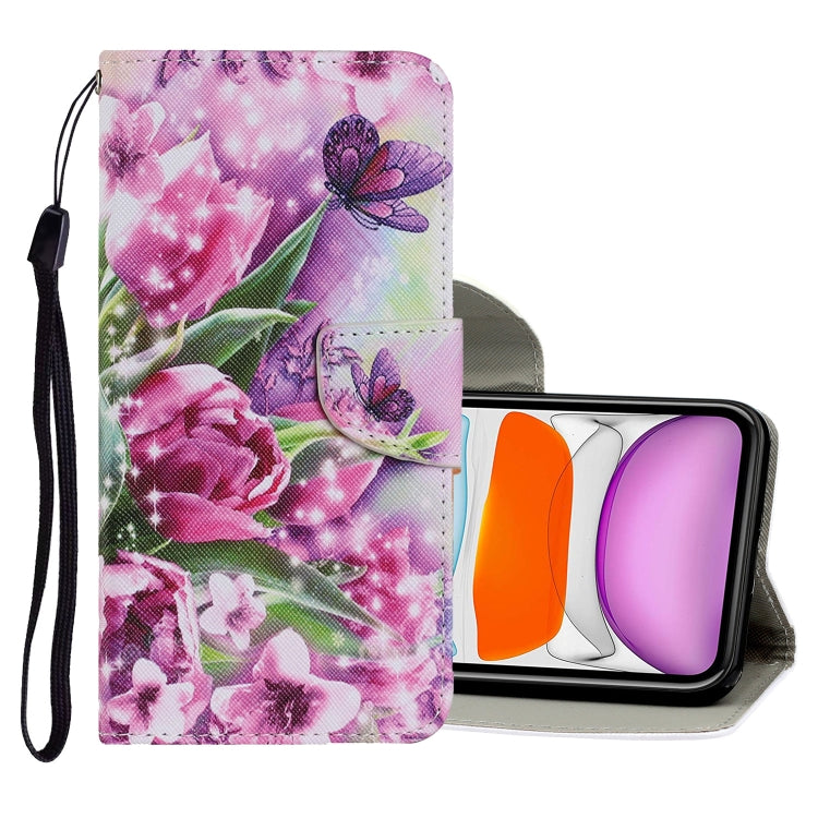 Coloured Drawing Pattern Horizontal Flip PU Leather Case with Holder & Card Slots & Wallet & Lanyard, Series 1