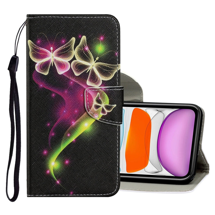 Coloured Drawing Pattern Horizontal Flip PU Leather Case with Holder & Card Slots & Wallet & Lanyard, Series 1