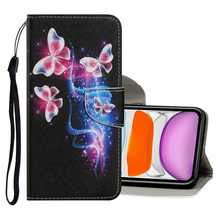 Coloured Drawing Pattern Horizontal Flip PU Leather Case with Holder & Card Slots & Wallet & Lanyard, Series 1