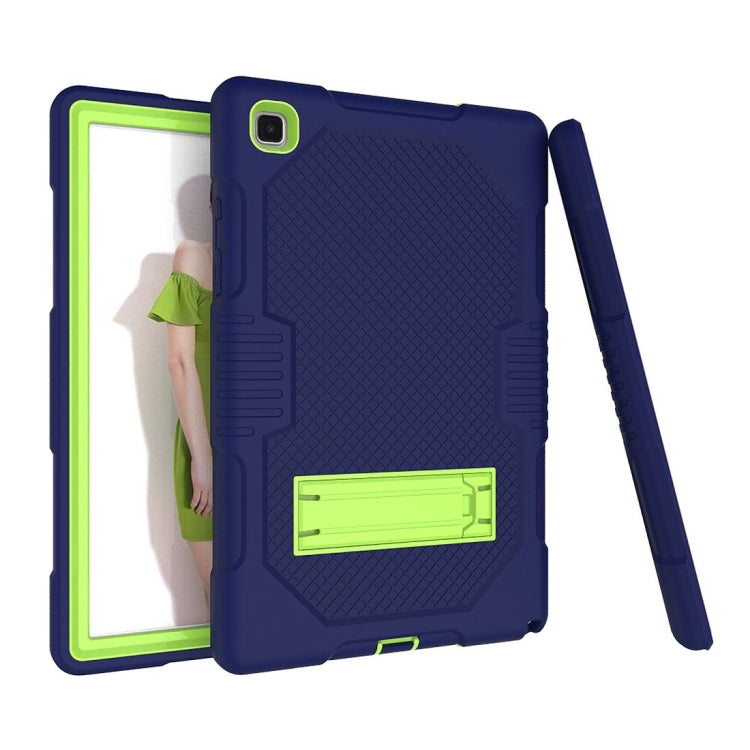 Contrast Color Robot Shockproof Silicon + PC Protective Case with Holder & Pen Slot, For Samsung Galaxy Tab A7 10.4 (2020) T500 / T505