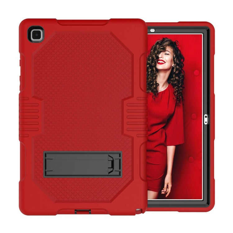 Contrast Color Robot Shockproof Silicon + PC Protective Case with Holder & Pen Slot, For Samsung Galaxy Tab A7 10.4 (2020) T500 / T505