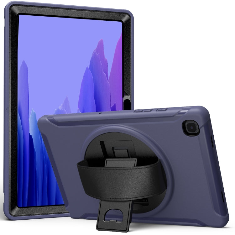 360 Degree Rotation PC + TPU Protective Case with Holder & Hand Strap, For Samsung Galaxy Tab A7 10.4 (2020)