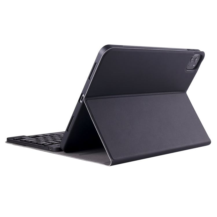 Étui de protection ultra-fin et détachable en TPU pour iPad Air 11 (2024/2025/Air 4 10,9 pouces 2020), avec support et emplacement pour stylet, A098B