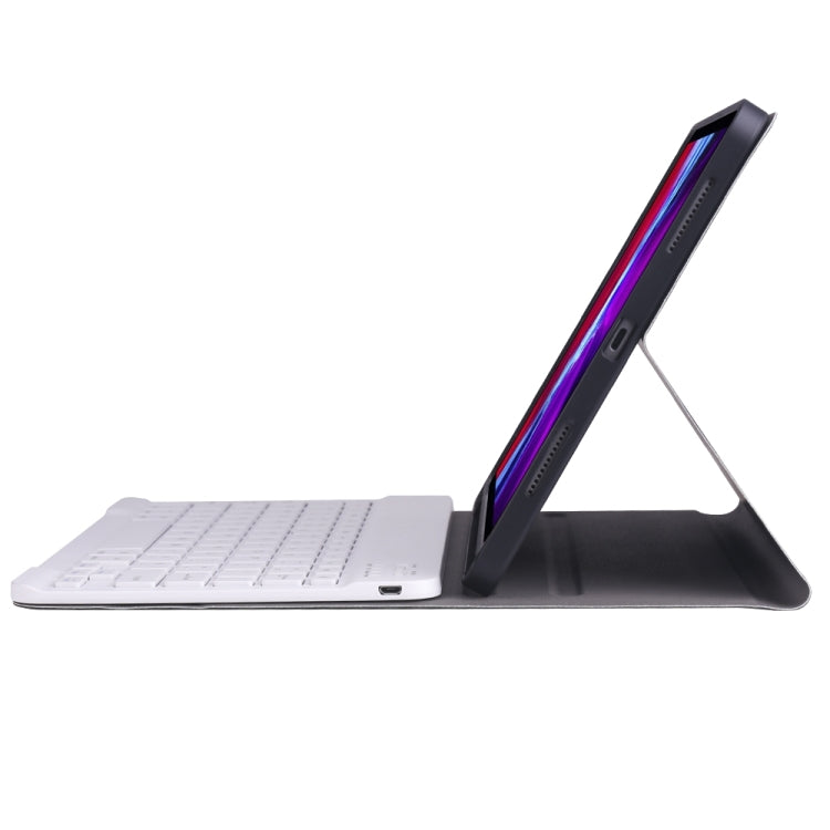 A098B TPU Detachable Ultra-thin Bluetooth Keyboard Protective Case for iPad Air 11 2024 / 2025 / Air 4 10.9 inch 2020, with Stand & Pen Slot, A098B