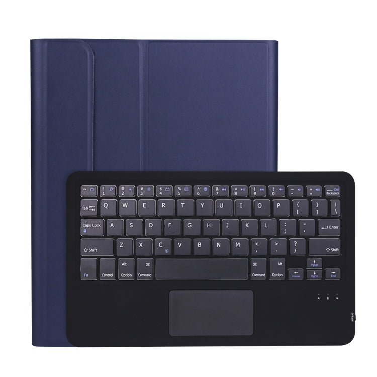 A098B-A Detachable ABS Ultra-thin Bluetooth Keyboard + TPU Protective Case for iPad Air 11 2024 / 2025 / Air 4 10.9 inch 2020, with Stand & Pen Slot & Touch, A098B-A