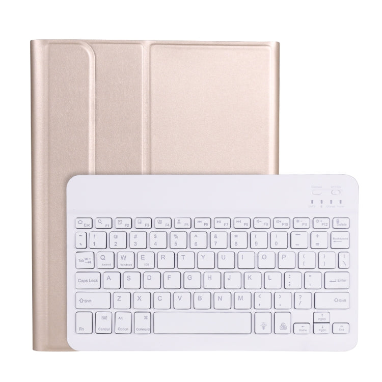 Étui de protection clavier Bluetooth ultra-fin et détachable A098BS pour iPad Air 11 (2024/2025/Air 4 10,9 pouces 2020), avec support et emplacement pour stylet