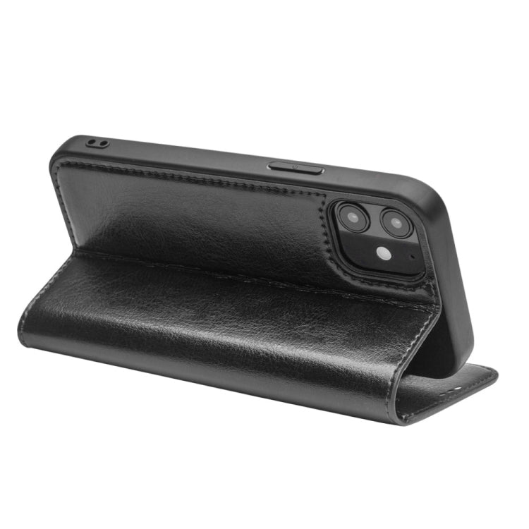 QIALINO Horizontal Flip Leather Case with Holder & Card Slots & Wallet, For iPhone 12 mini, For iPhone 12 / 12 Pro
