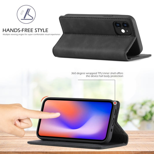 LC.IMEEKE horizontal flip case back panel with matte TPU protection detail