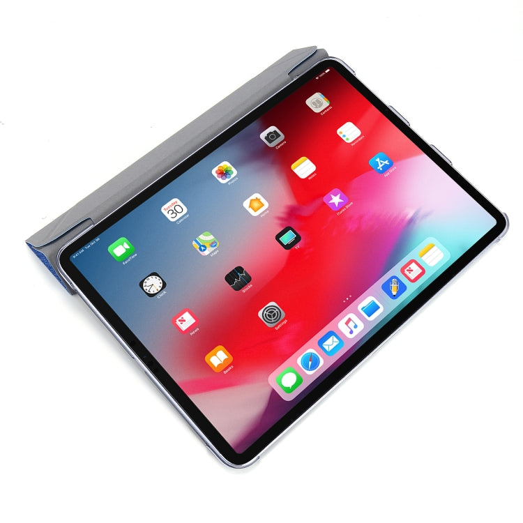 Silk Texture Deformation Flip Leather Case with Three-folding Holder, For iPad Air 11 2024 / Air 2022 / 2020 10.9