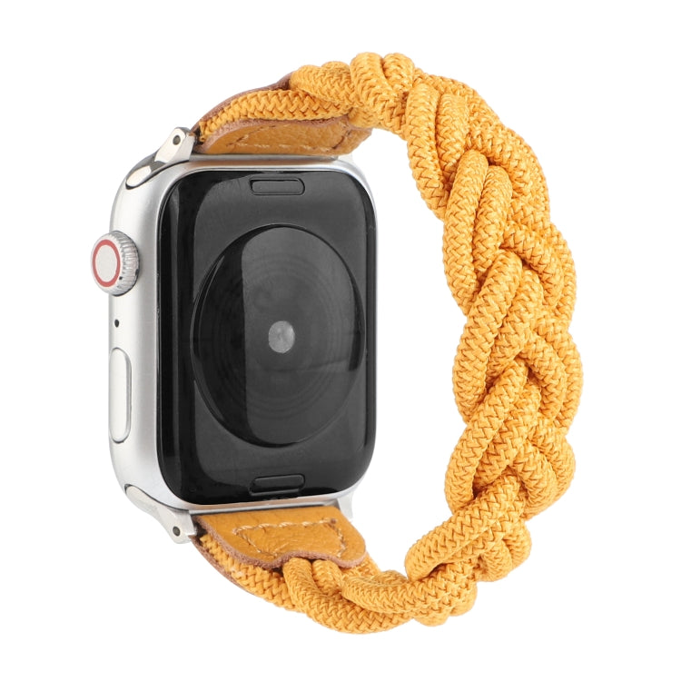 Elastic Woven Watchband For Apple Watch Series 6 & SE & 5 & 4 40mm / 3 & 2 & 1 38mm, 120mm
