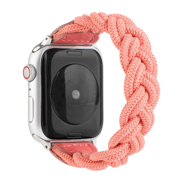 Elastic Woven Watchband For Apple Watch Series 6 & SE & 5 & 4 40mm / 3 & 2 & 1 38mm, 160mm