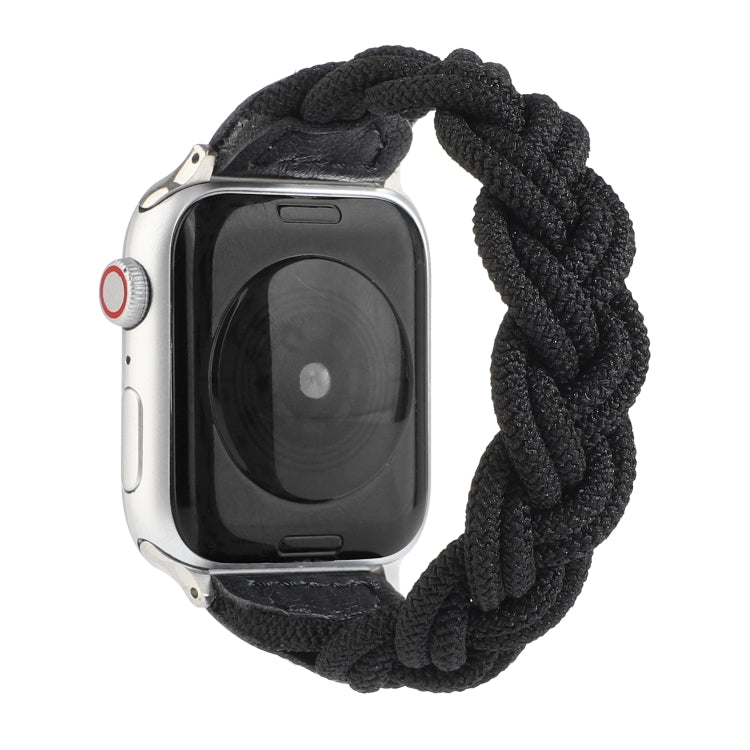 Elastic Woven Watchband For Apple Watch Series 6 & SE & 5 & 4 44mm / 3 & 2 & 1 42mm, 120mm