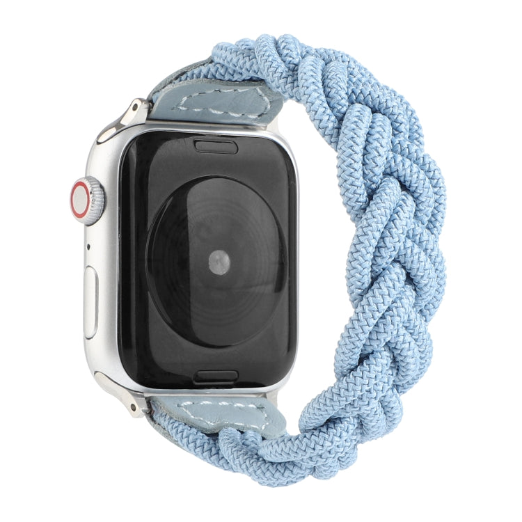 Elastic Woven Watchband For Apple Watch Series 6 & SE & 5 & 4 44mm / 3 & 2 & 1 42mm, 130mm