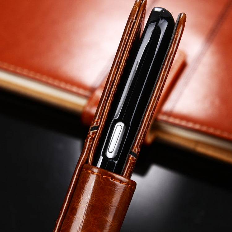 Geometric Stitching Horizontal Flip TPU + PU Leather Case with Holder & Card Slots & Wallet