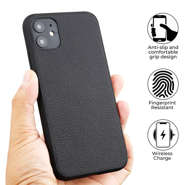 Bead Texture Genuine Leather Protective Case