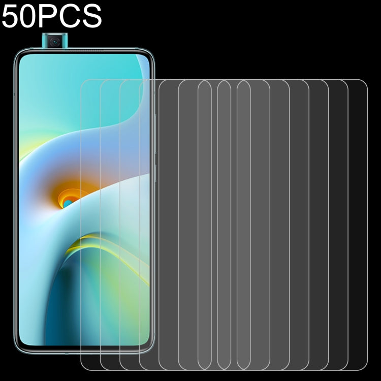 For Motorola Moto G9 Play 50 PCS 0.26mm 9H 2.5D Tempered Glass Film, For Samsung Galaxy A31 (50 PCS), For Xiaomi Black Shark 3 / Black Shark 3S (50 PCS), For Motorola Moto E (2020) (50 PCS), For Huawei P Smart 2020 (50 PCS)